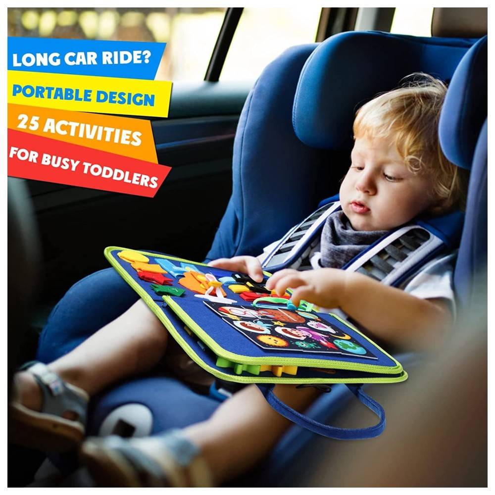Sybil's - Little Explorers Activity Busy Books - Blue