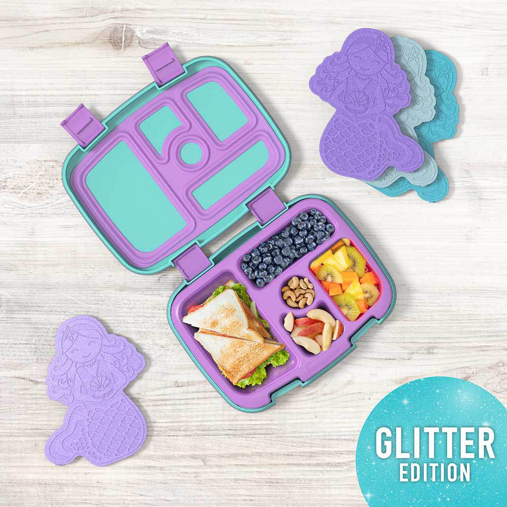 Bentgo - Buddies Reusable Ice Pack - Glitter Mermaid - 4 Pcs