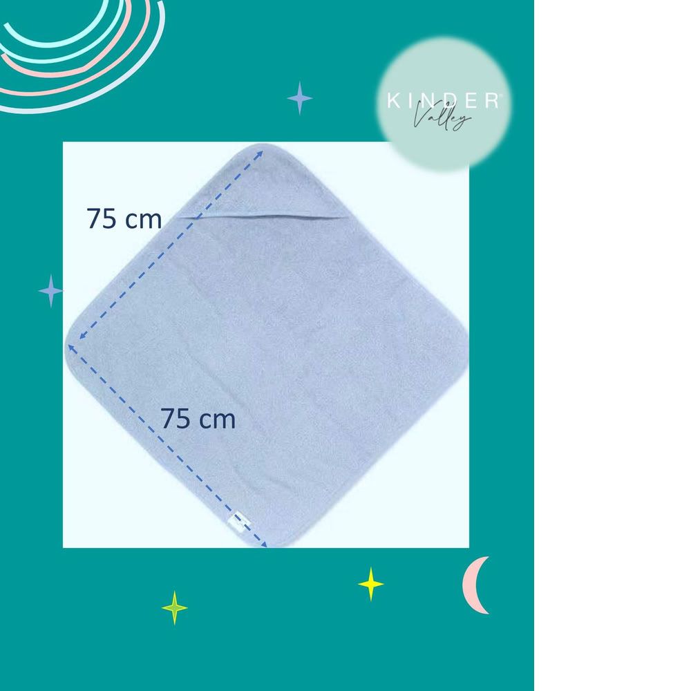 Kinder Valley - Baby Hooded Towel - Blue