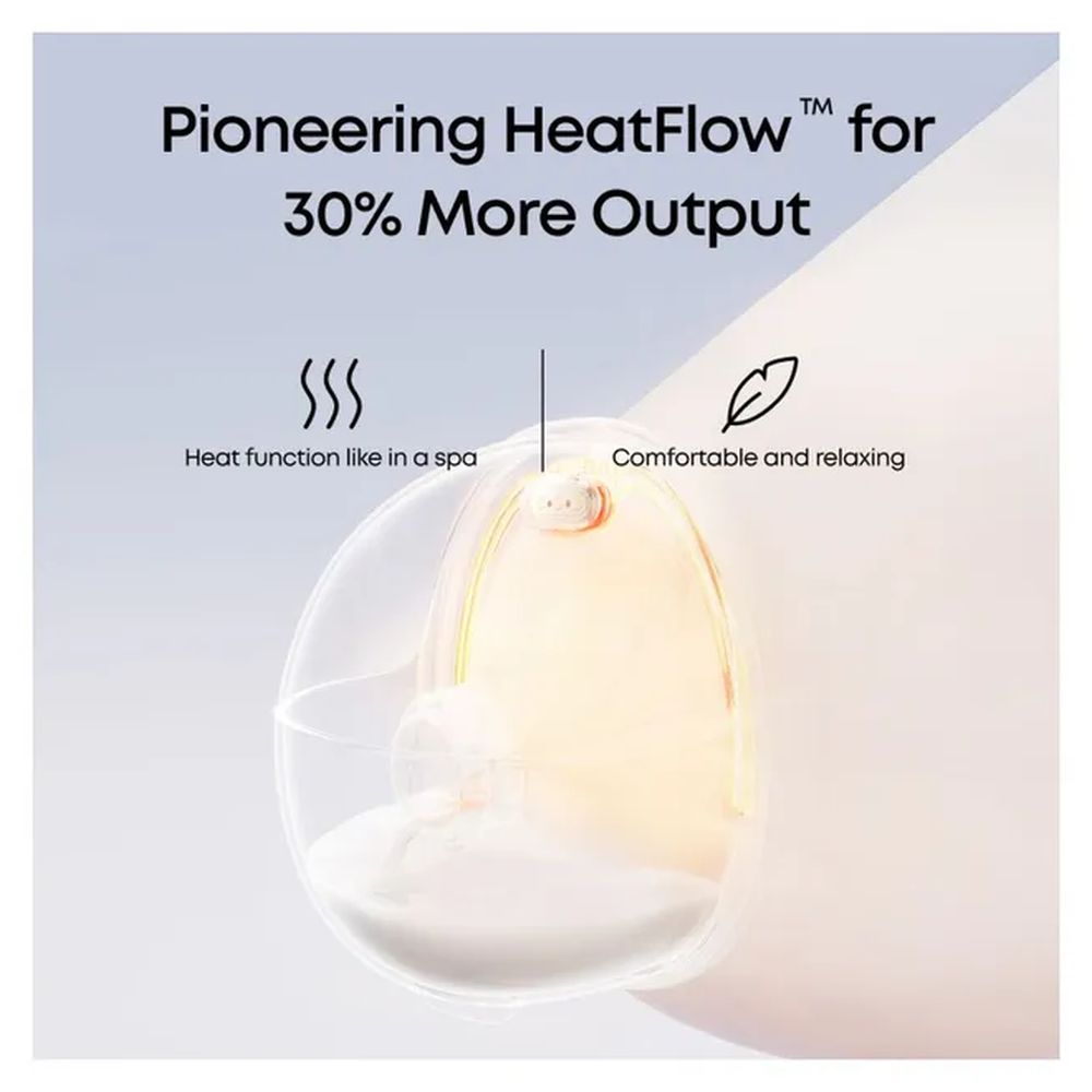 Eufy - E20 Heated Wearable Hands-Free Breast Pump - White