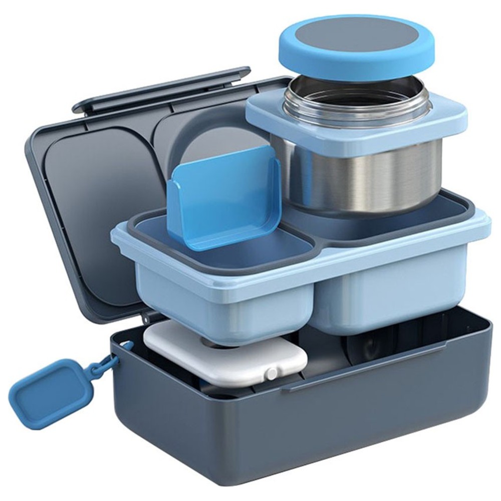 OmieBox - OmieLife Up Bento Box With Thermos And Ice Pack