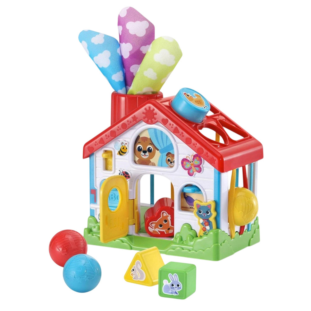 LeapFrog - 4-In-1 Discovery House Early Learning Toy - Multicolor