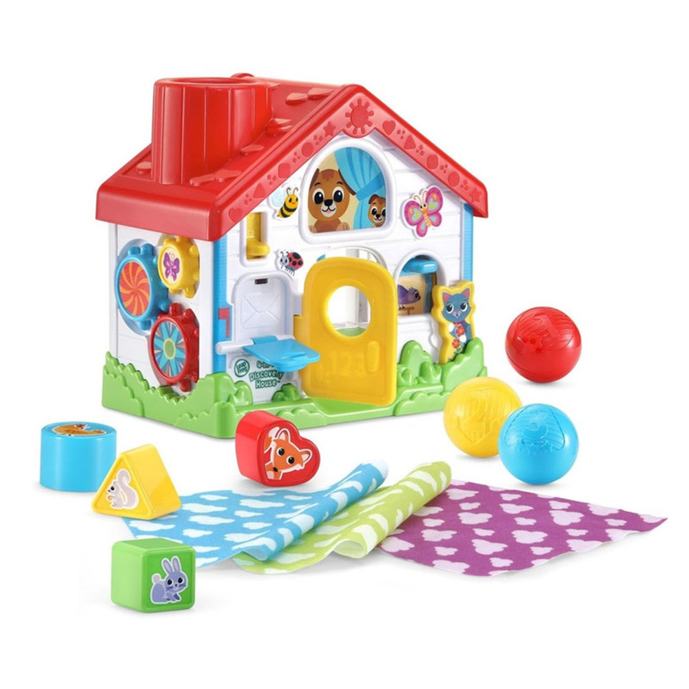 LeapFrog - 4-In-1 Discovery House Early Learning Toy - Multicolor