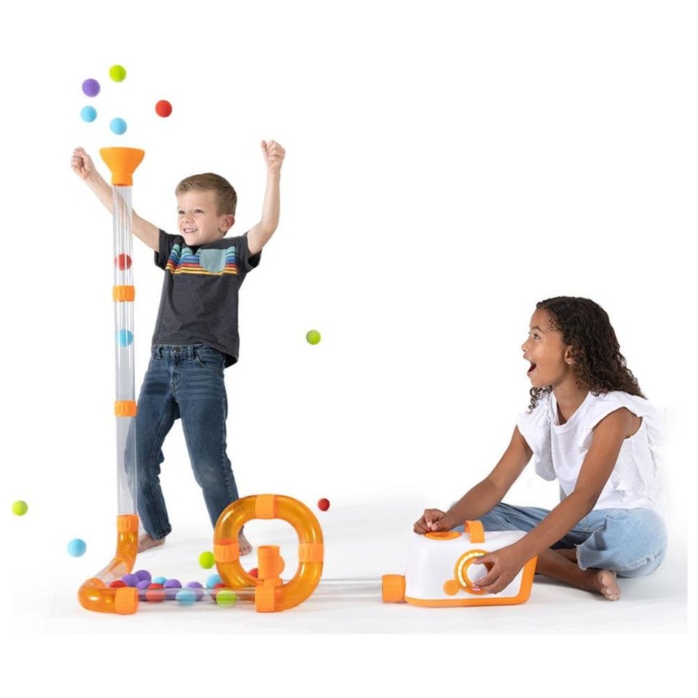 Fat Brain Toys - Air Toobz Air-Powered Educational Toy Set - Multicolor