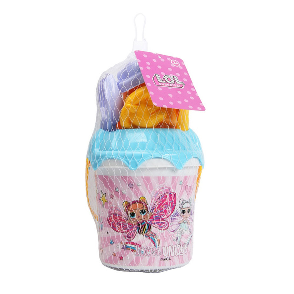 Disney - LOL Fairies Beach Bucket Playset - Multicolor - 7 Pcs