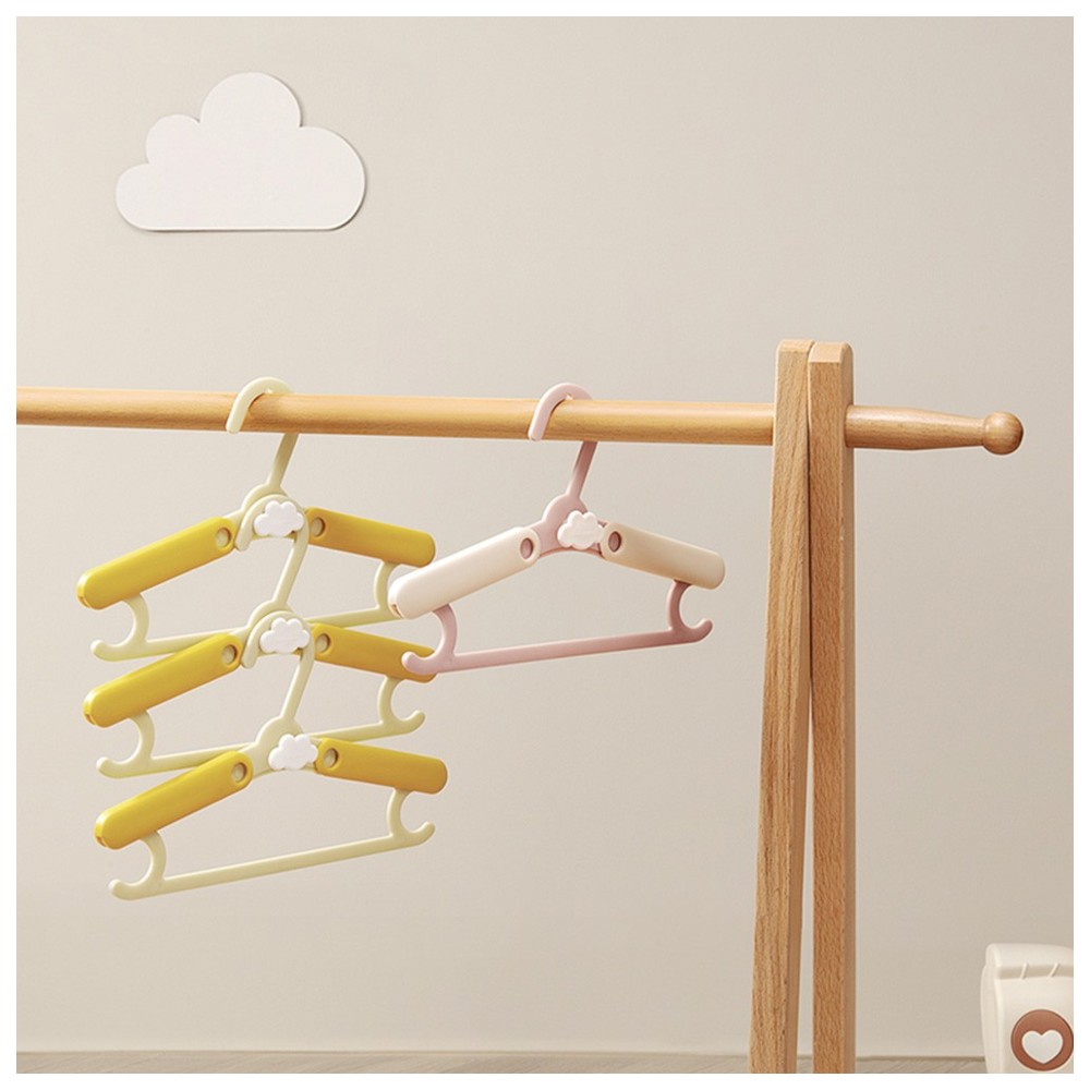 Babycare - Kids Adjustable Hangers - Powder Pink