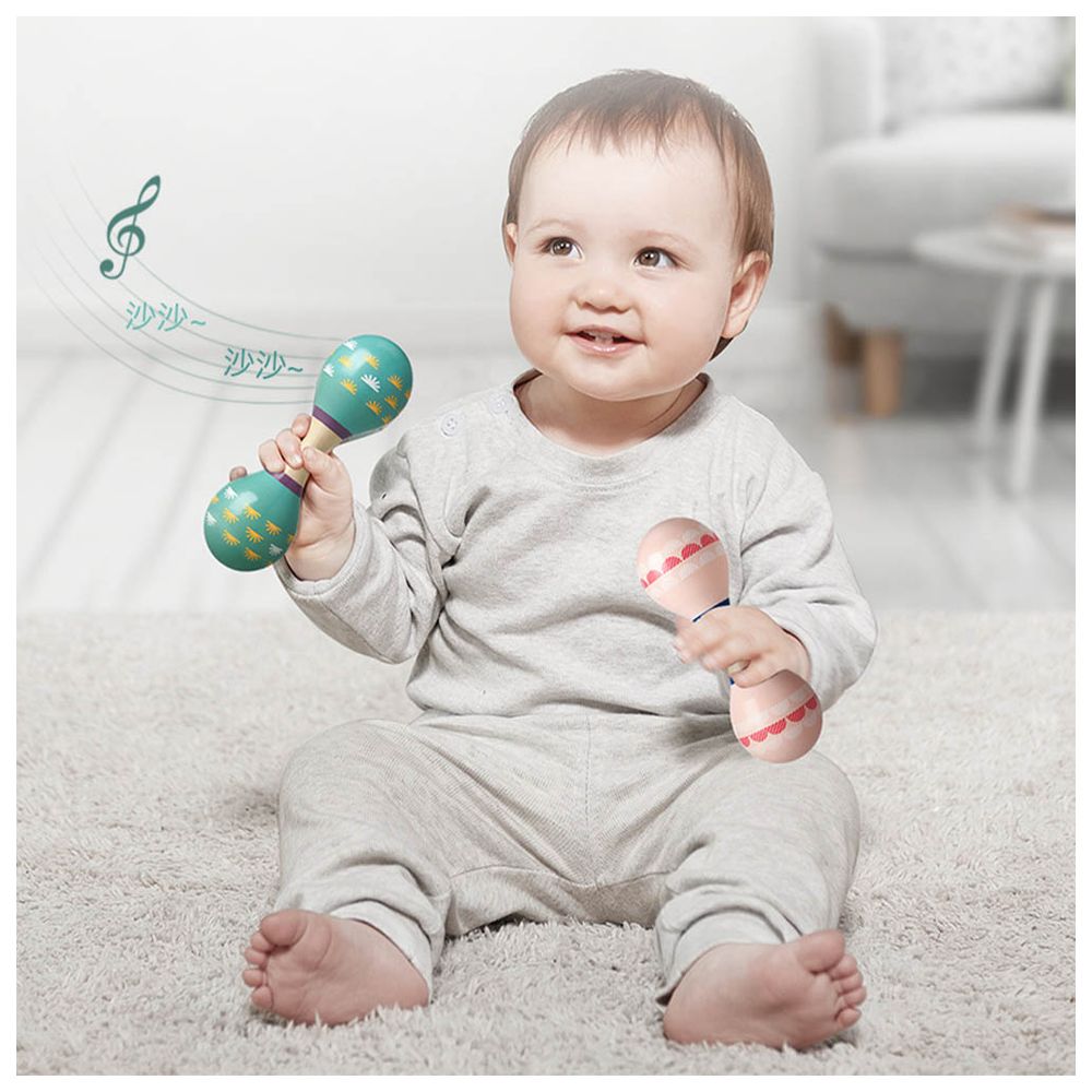 Babycare - Baby Hammer Rattle - Pink