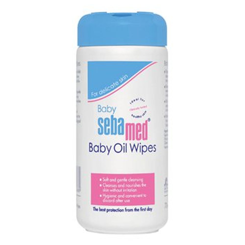 Sebamed - Baby Oil Wipes - 70 Pcs