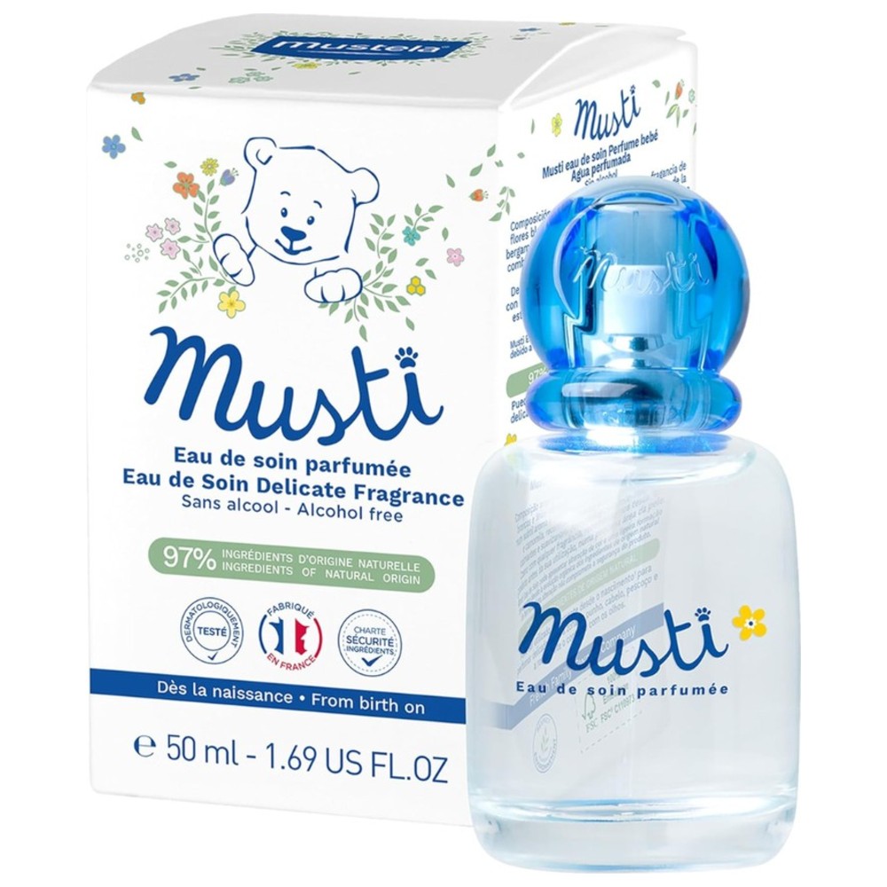 Mustela - Musti Eau De Soin - Pack of 2 - 50 ml