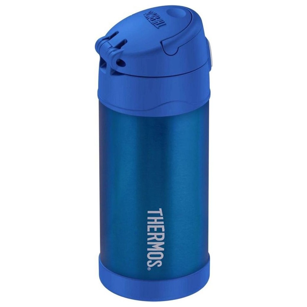 Thermos - Funtainer Stainless Steel Bottle - Blue - 355 ml