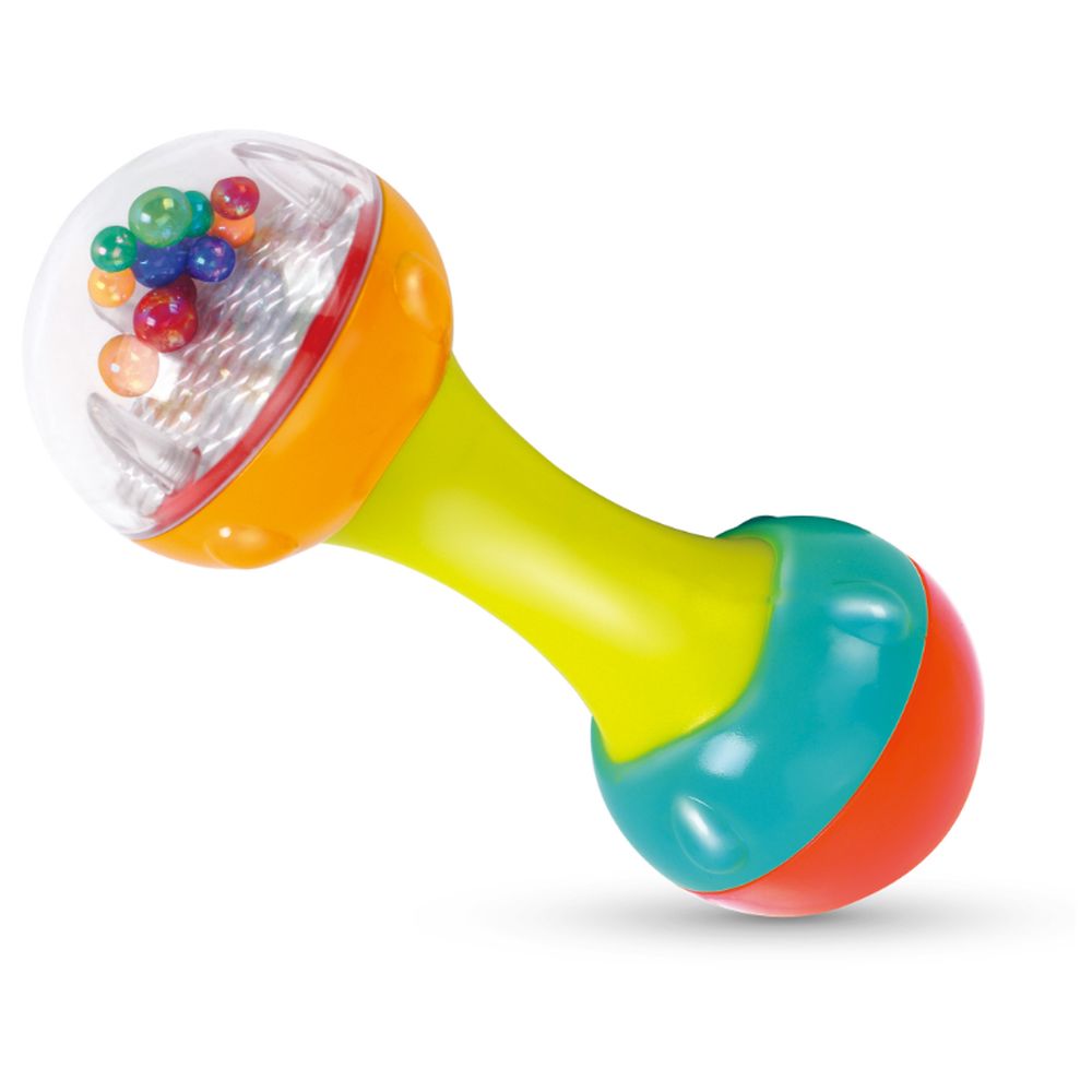 Hola - Grab & Shake Rocking Activity Rattle - Multicolor