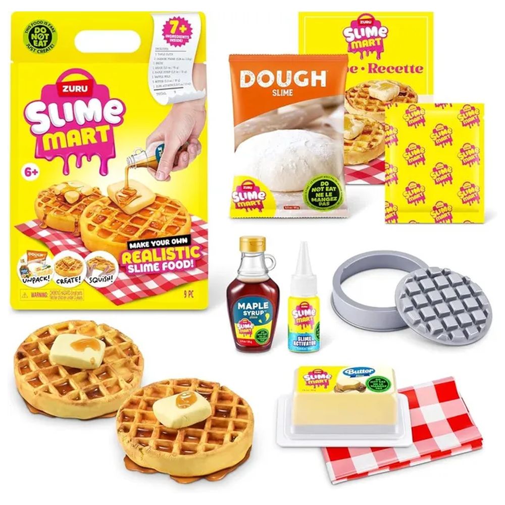 Zuru - Slime Mart Waffles Kit - 9 Pcs