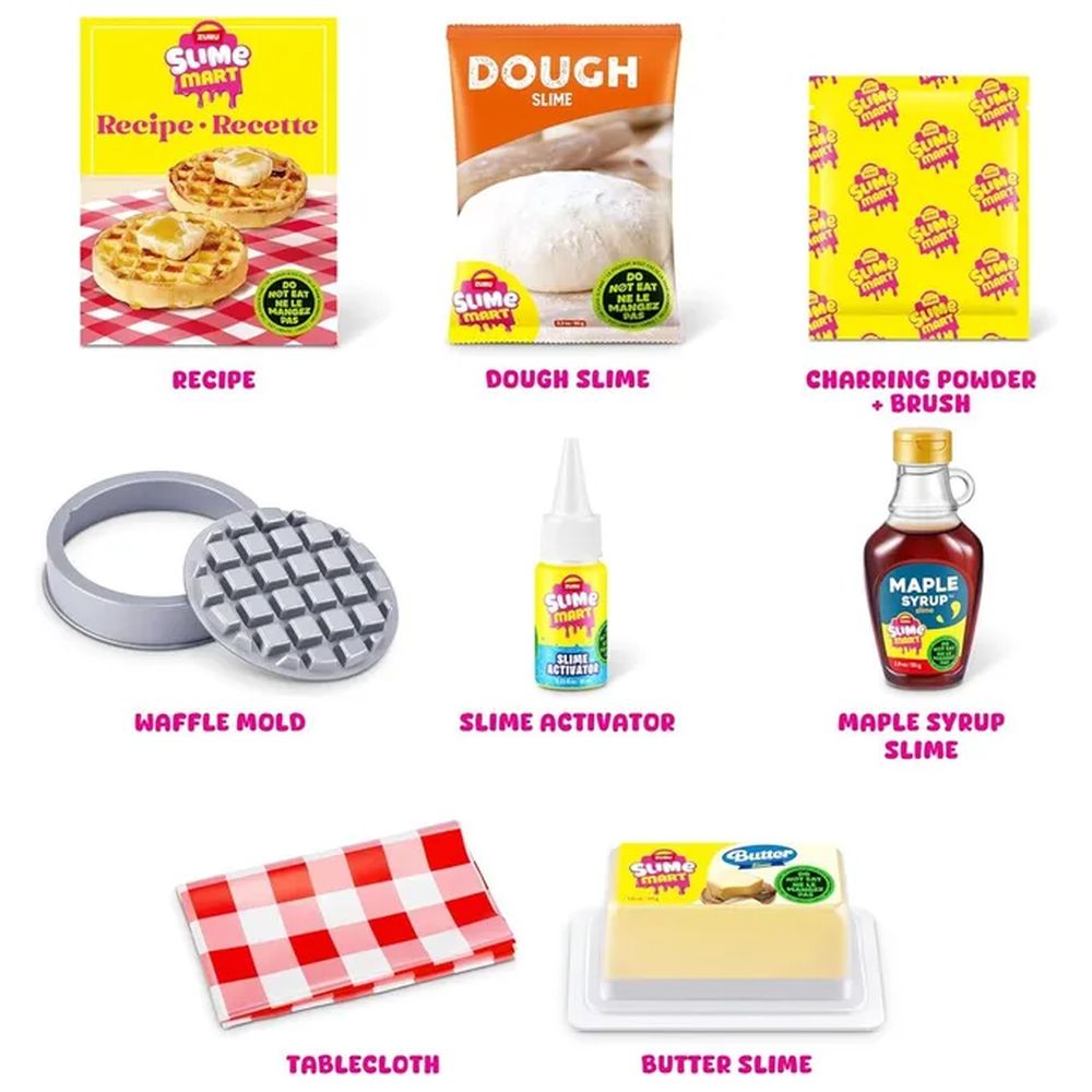 Zuru - Slime Mart Waffles Kit - 9 Pcs
