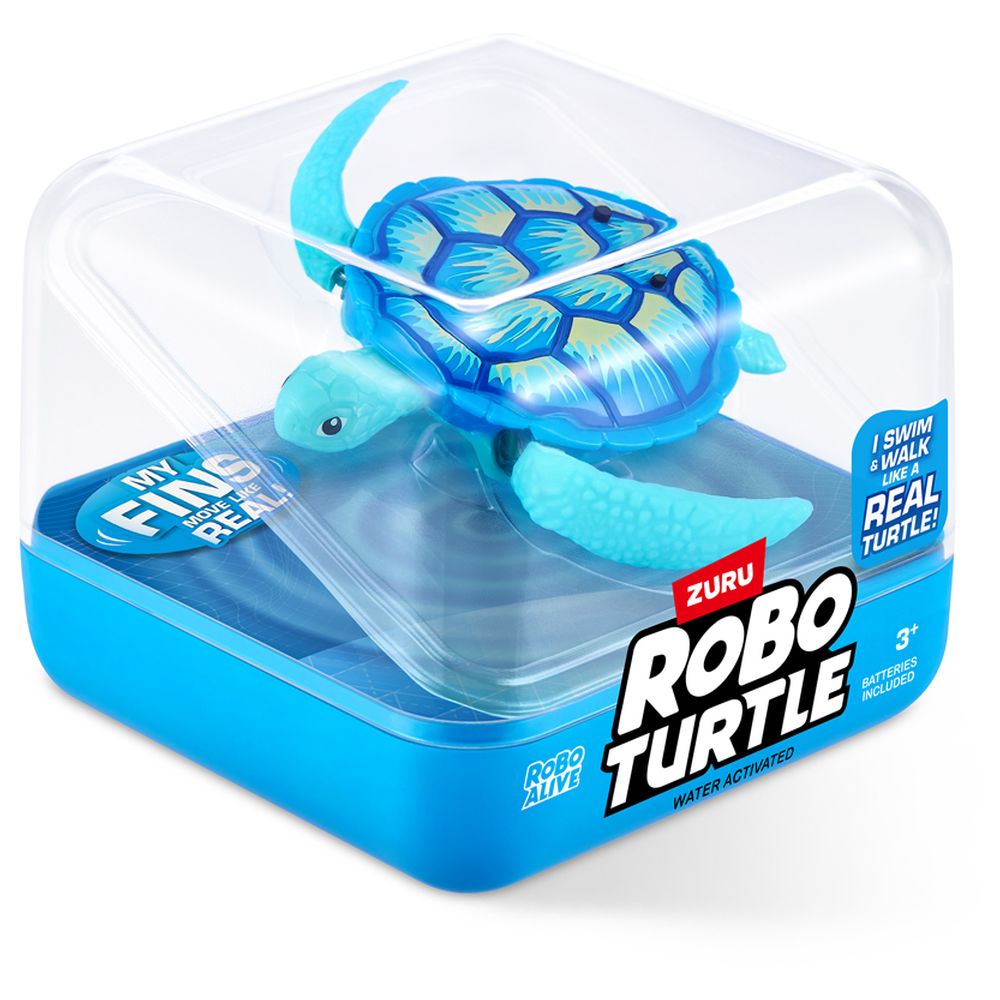Zuru - Robo Alive Water Activated Turtle Toy - Color May Vary - 1 Pc
