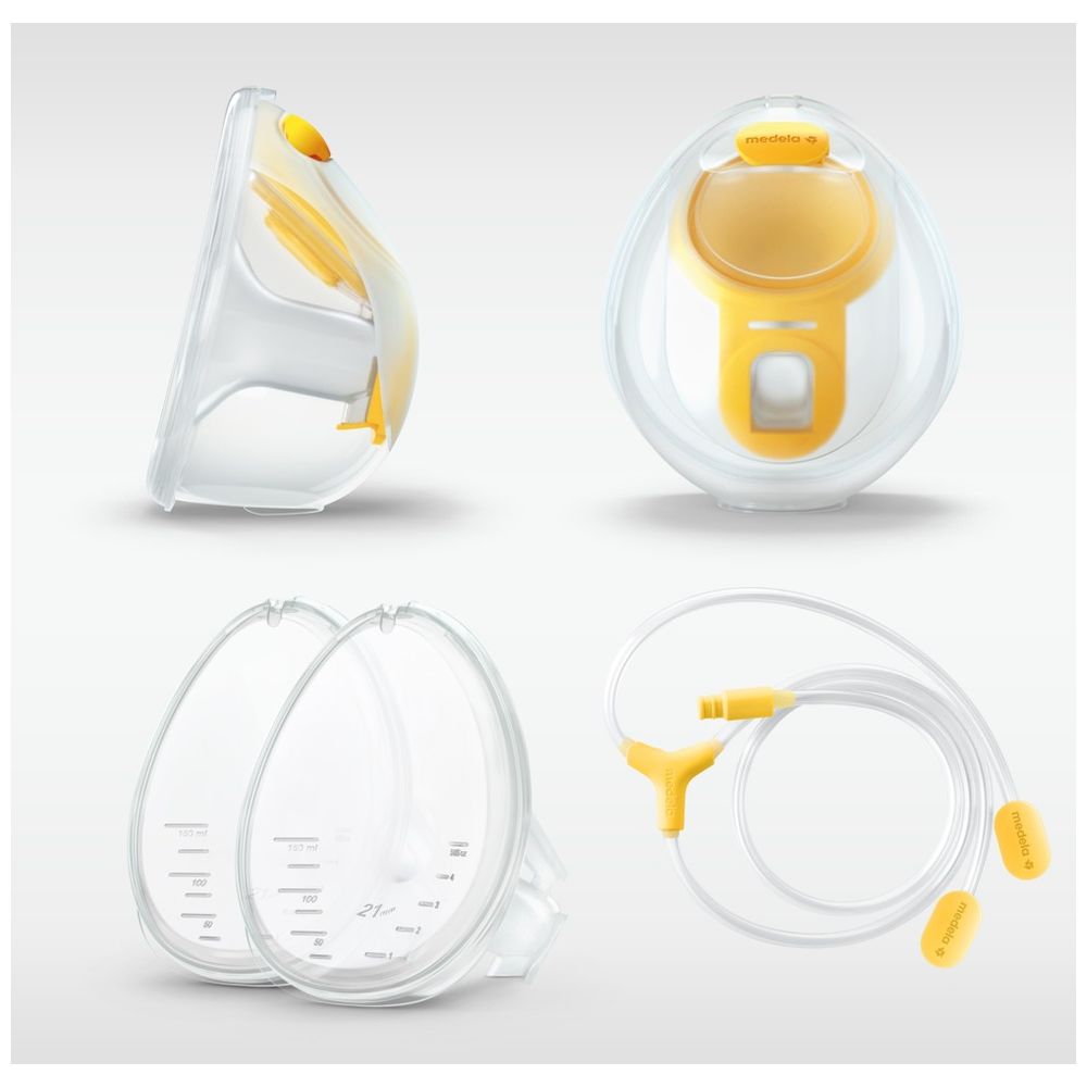 Medela - Hands-Free Breast Milk Collection Cups - Pack of 2 - 150 ml