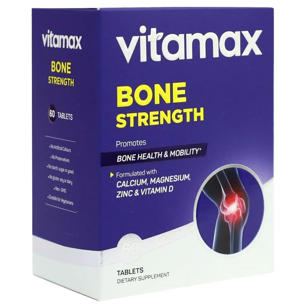 Vitamax - Bone Strength Tablets - 60's