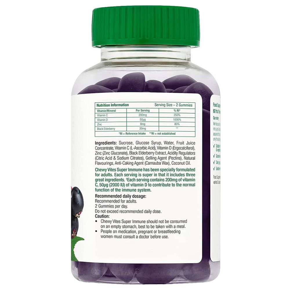 Chewy Vites - Adults Super Immune - 60 Gummies