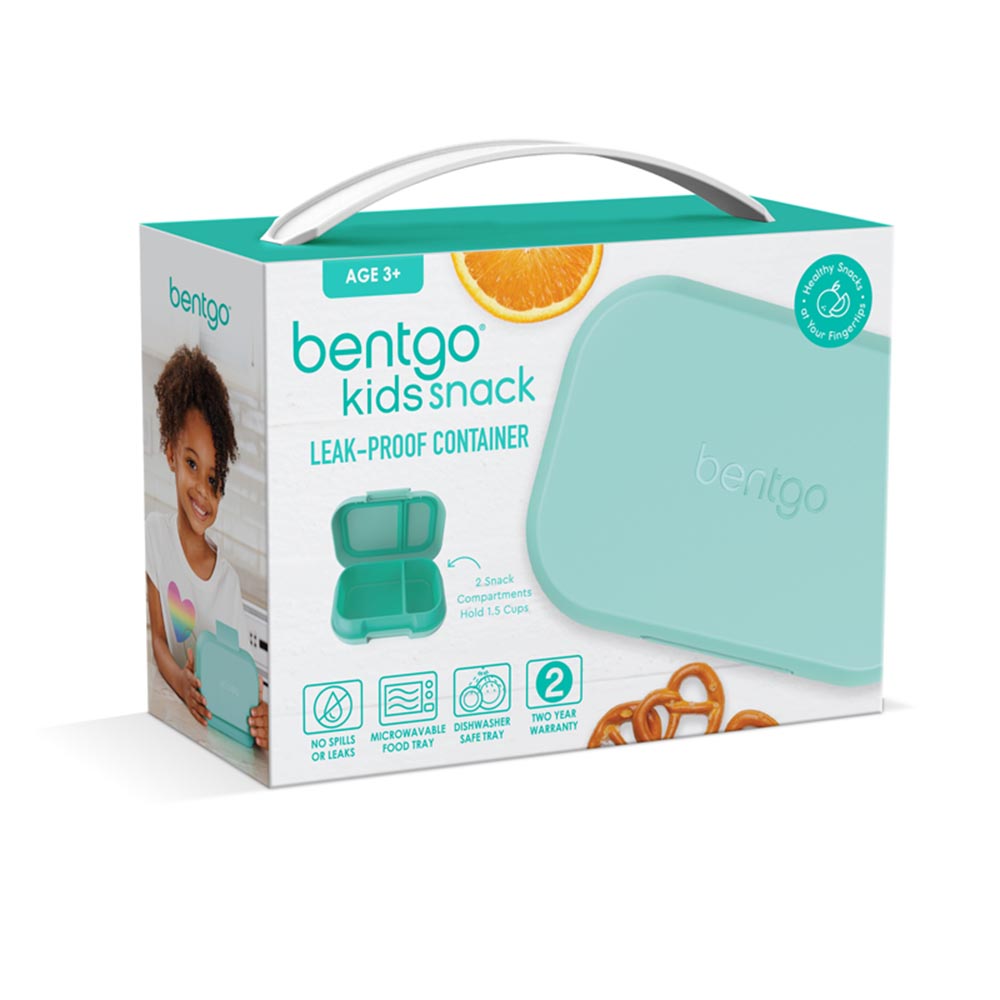 Bentgo - 2-Compartment Kids Snack Leakproof Container