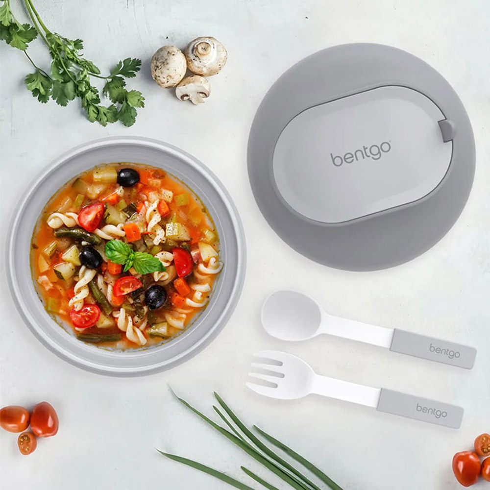 Bentgo - Insulated Food Bowl - Silver