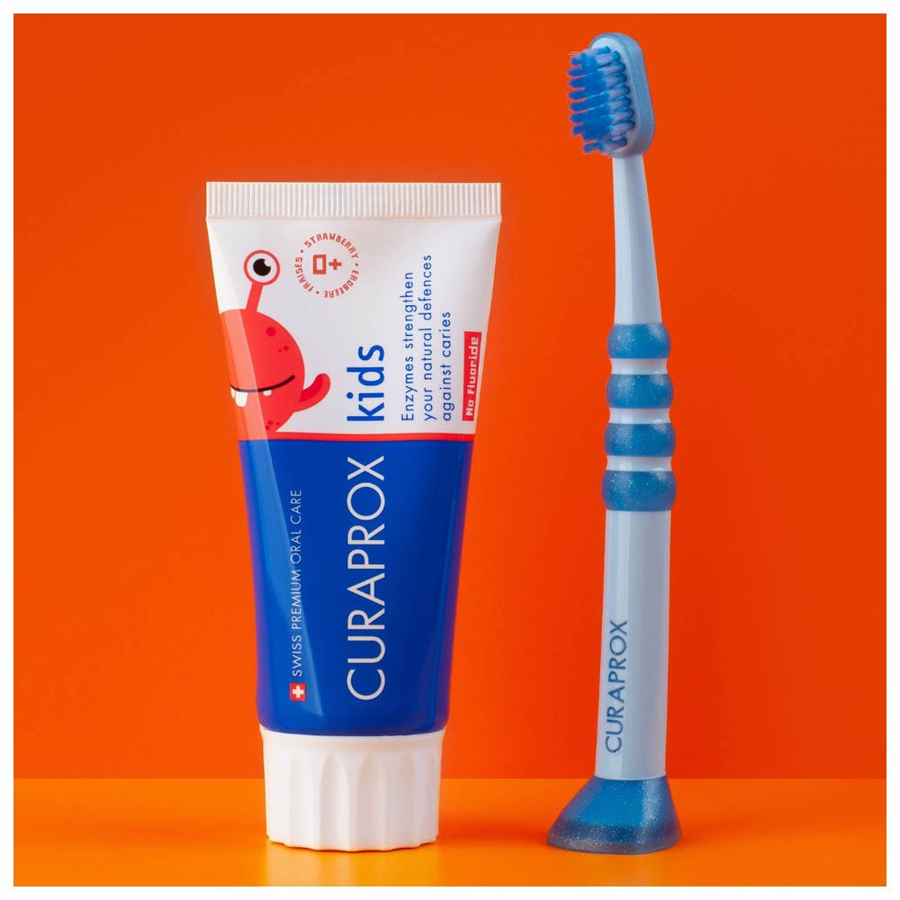Curaprox - Kids Toothpaste Strawberry Without Fluoride 60ml