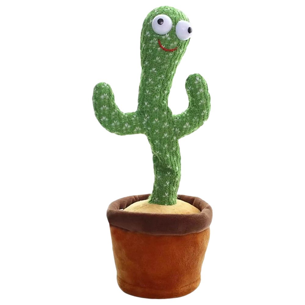 Essen - 32cm Dancing Singing Talking Cactus Plush Toy