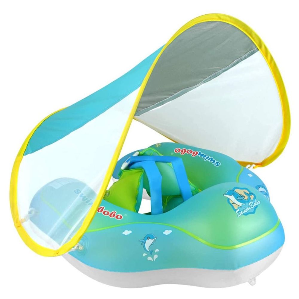 Swimbobo - Baby Swimming Float W/ Sun Protection Canopy