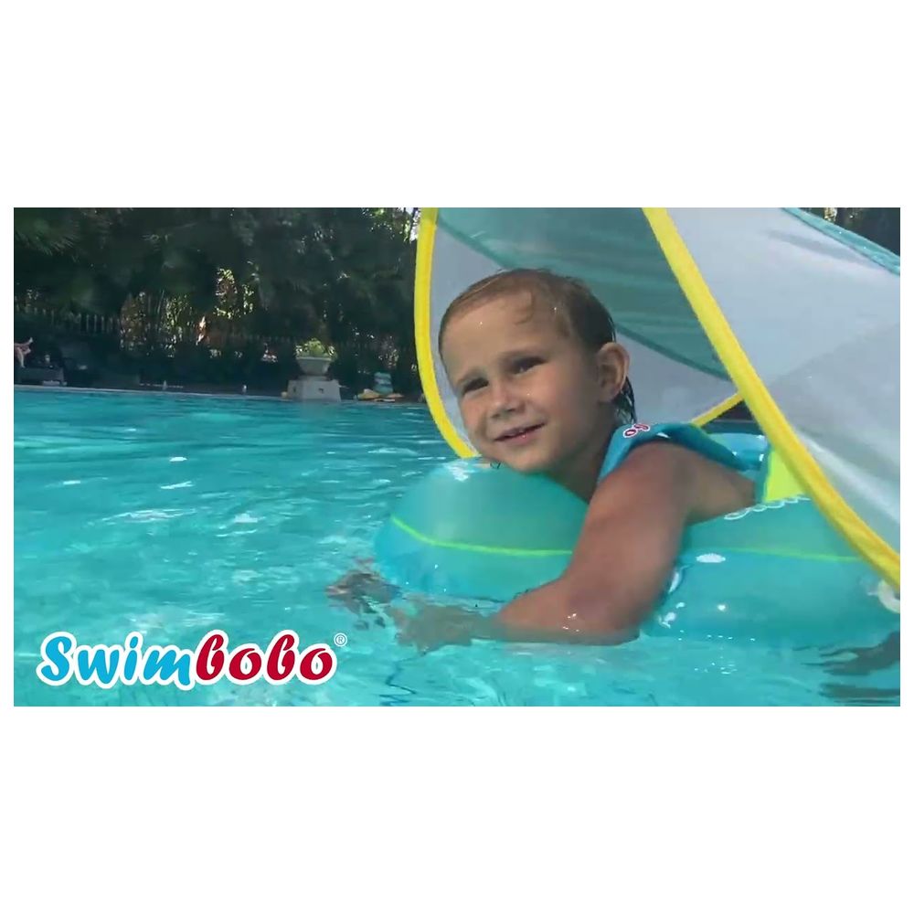 Swimbobo - Baby Swimming Float W/ Sun Protection Canopy