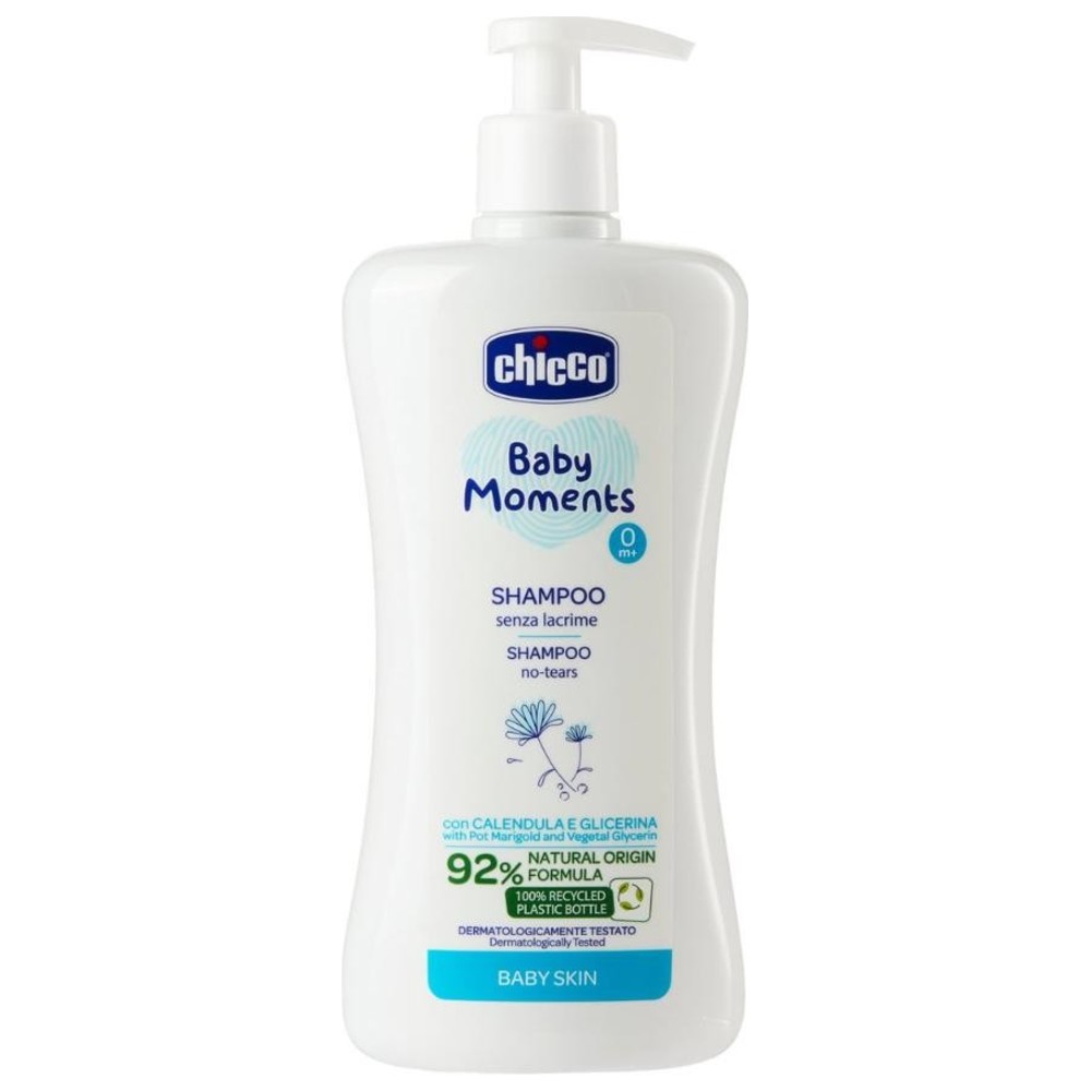 Chicco - Baby Moments No-Tears Shampoo - 500 ml