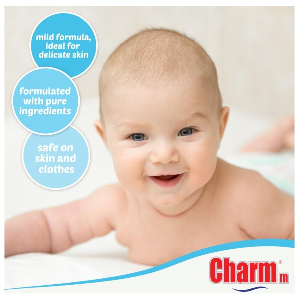 Charmm - Baby Sensitive Liquid Detergent - Pack of 2 - 1 L