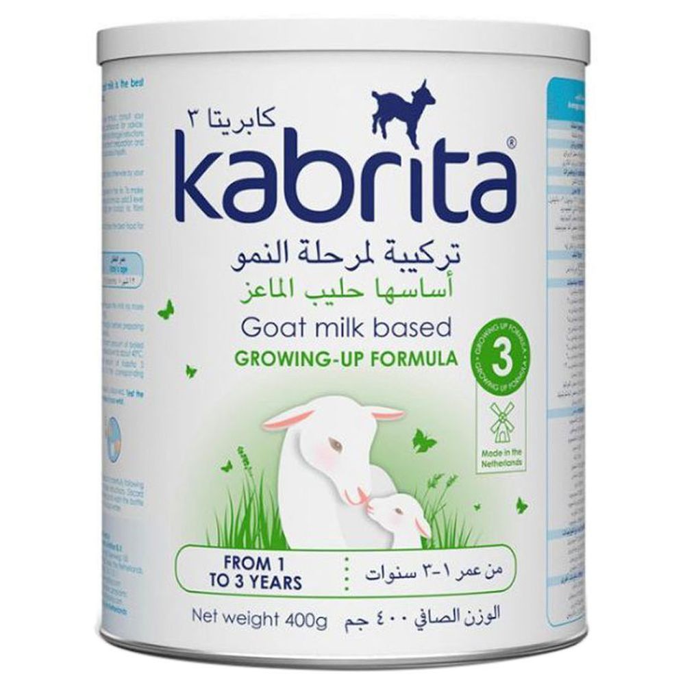 كابريتا - حليب الماعز، تركيبة نمو المرحلة 3 - 400 غرام