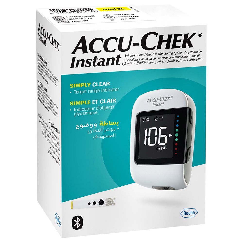 Accu-Chek - Instant Blood Glucose Monitor - White