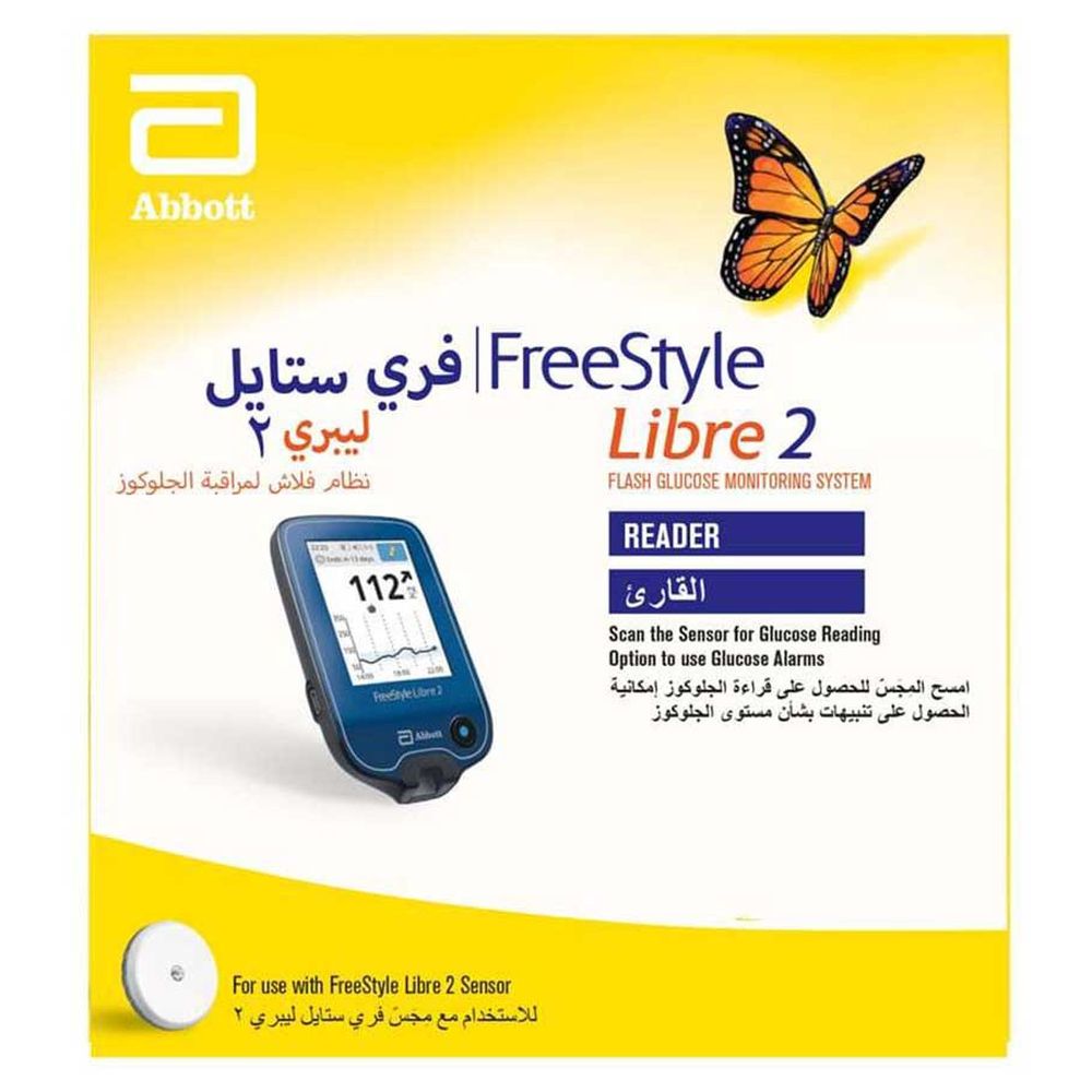 Freestyle - Libre 2 Glucose Monitoring System - Black