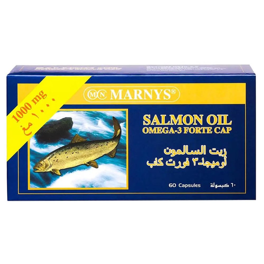 Marnys - Salamon Oil Omega-3 Forte Capsules - 60 Pcs