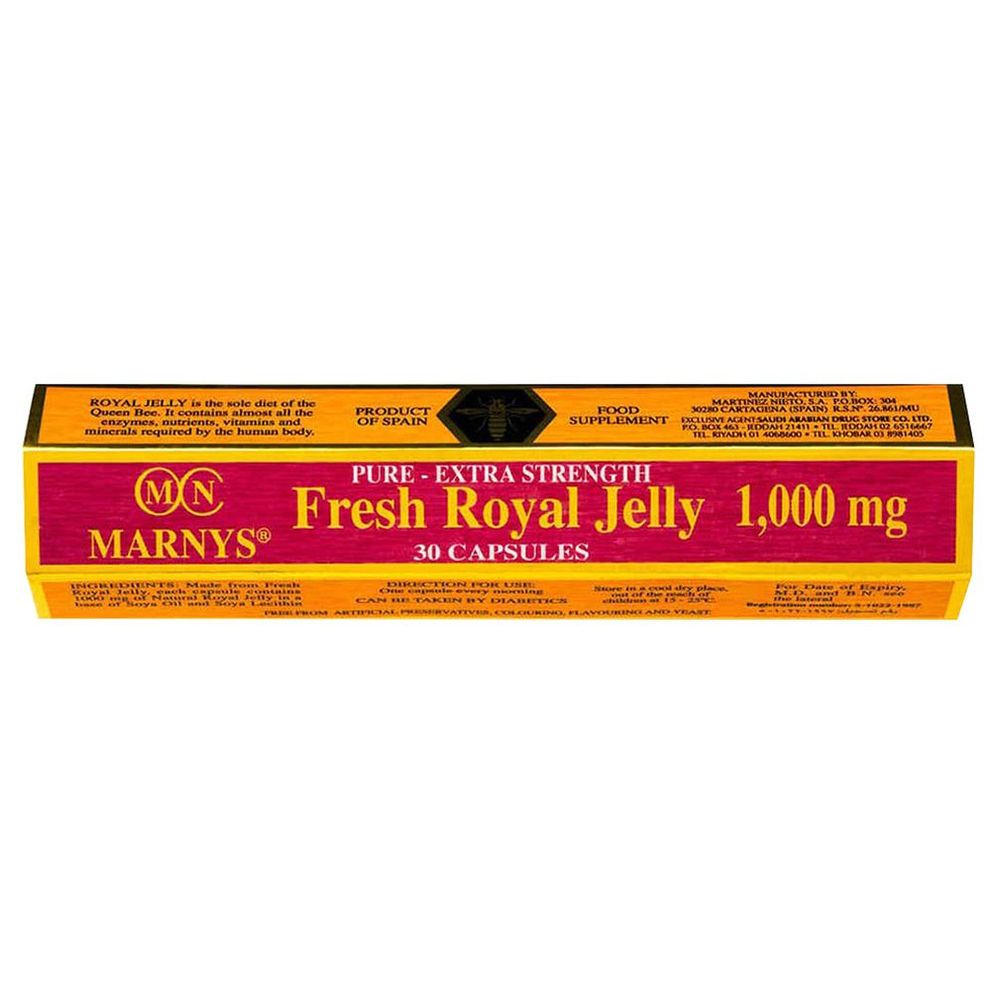 Marnys - Fresh Royal Jelly 1000 mg Capsule - 30 Pcs
