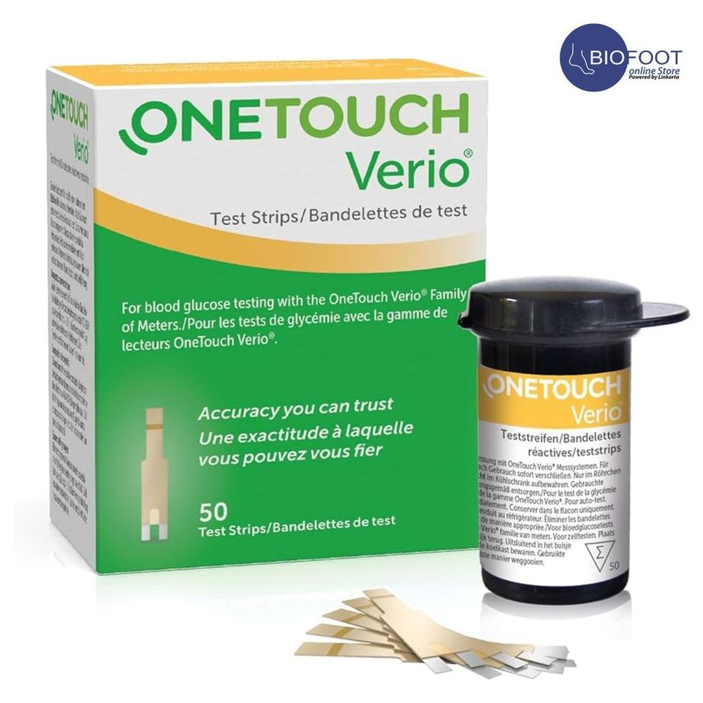 Onetouch - Verio Test Strips - 50 Pcs