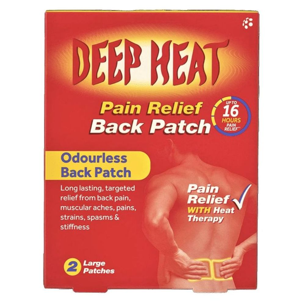 Deep Heat Patch - 2 Sheets