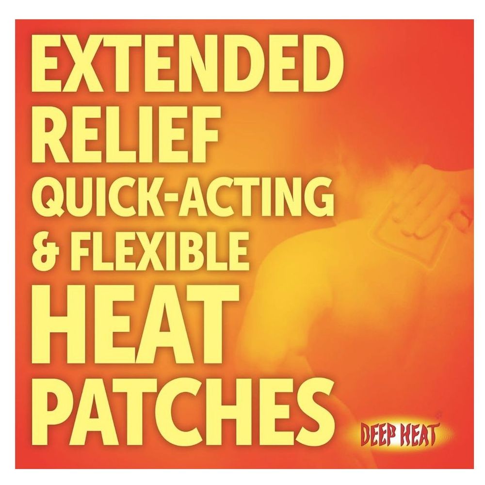 Deep Heat Patch - 2 Sheets