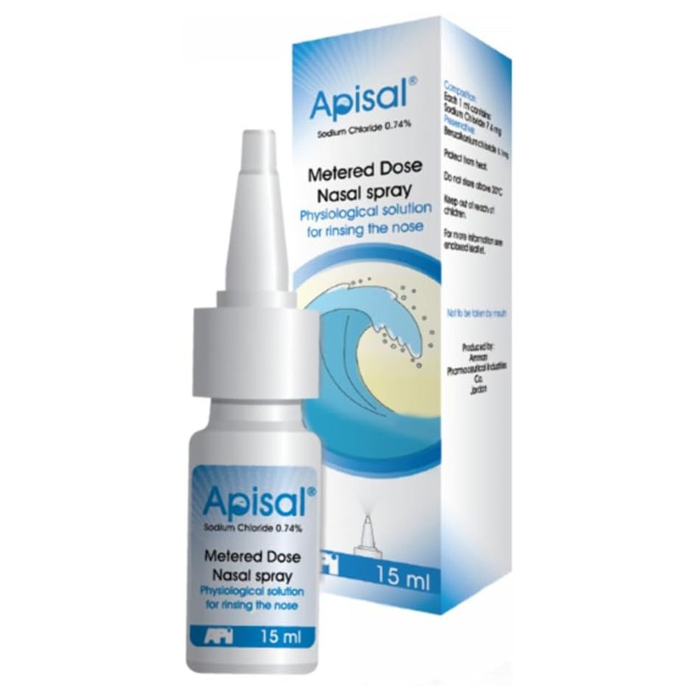 Amman Pharma - Apisal Metered Dose Nasal Spray - 15 ml