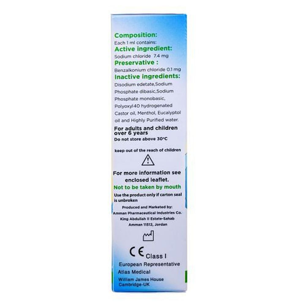 Amman Pharma - Apisal Metered Dose Nasal Spray - 15 ml