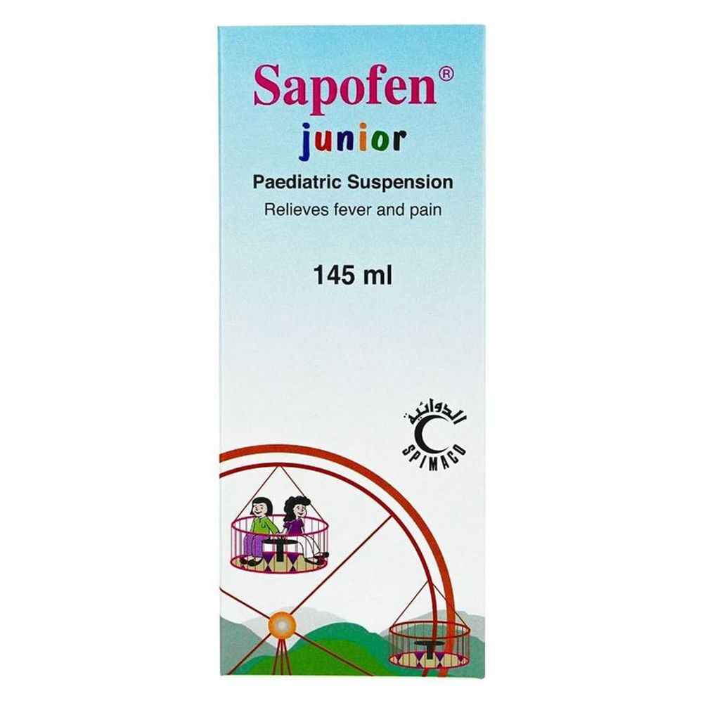 Sapofen Junior Paediatric Suspension - 145 ml
