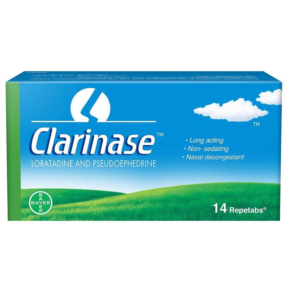 Clarinase Repetabs - 14 Pcs