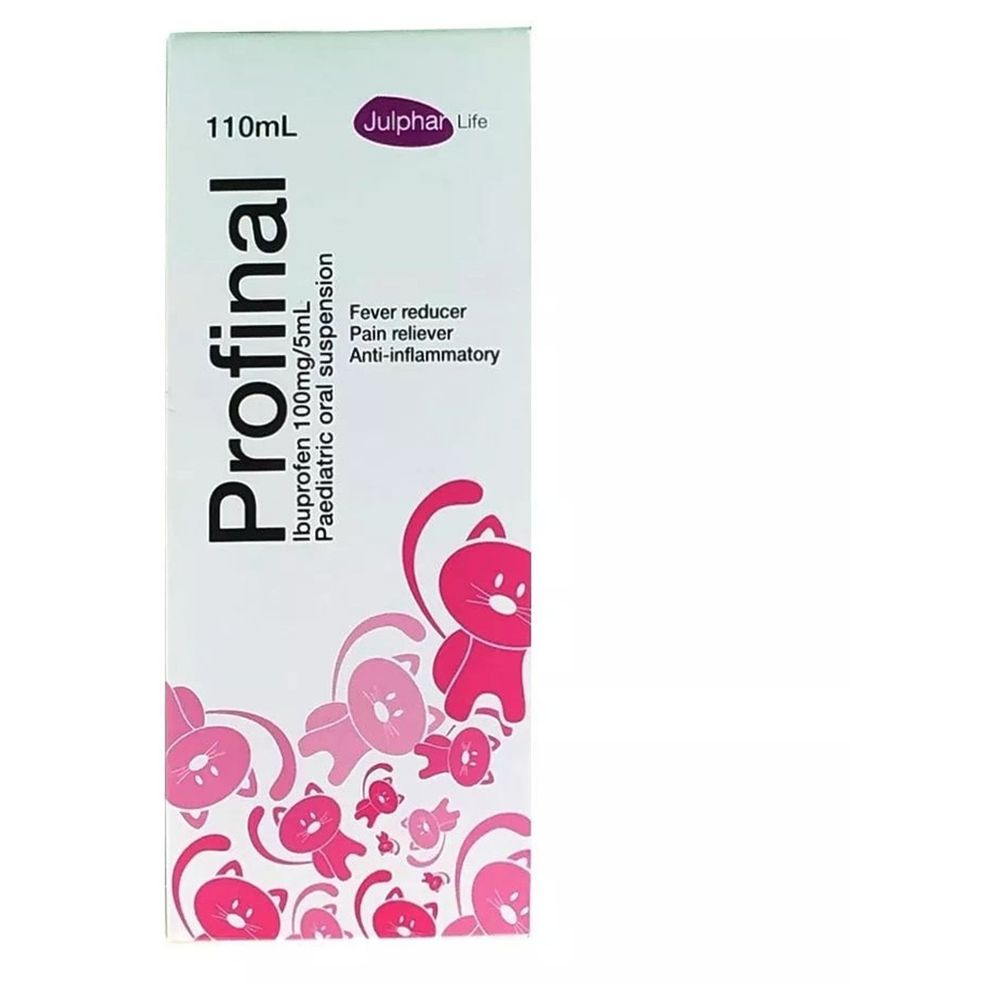 Julphar - Profinal Paediatric Oral Suspension - 110 ml