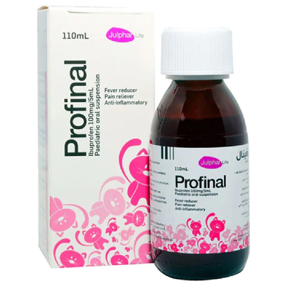 Julphar - Profinal Paediatric Oral Suspension - 110 ml