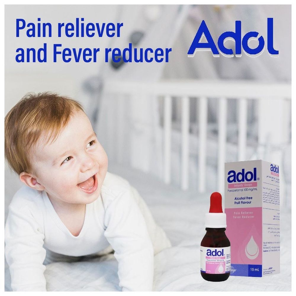 Julphar - Adol Paracetamol Oral Drop - 15 ml