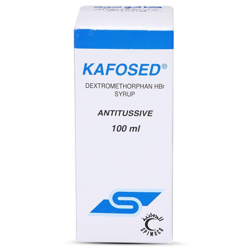 Kafosed - Cough Syrup 15 mg - 100 ml