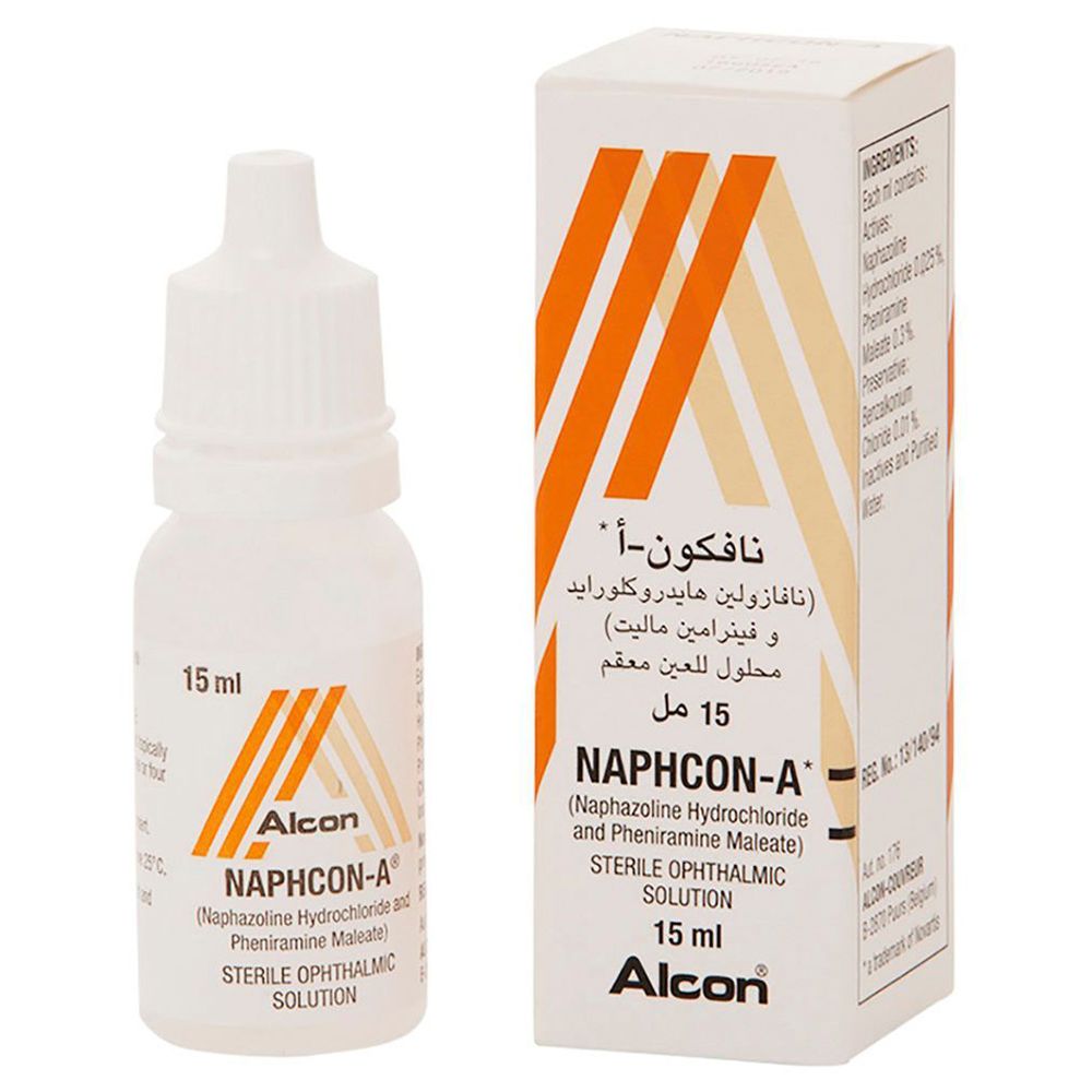 Naphcon - Eye Drops - 15 ml