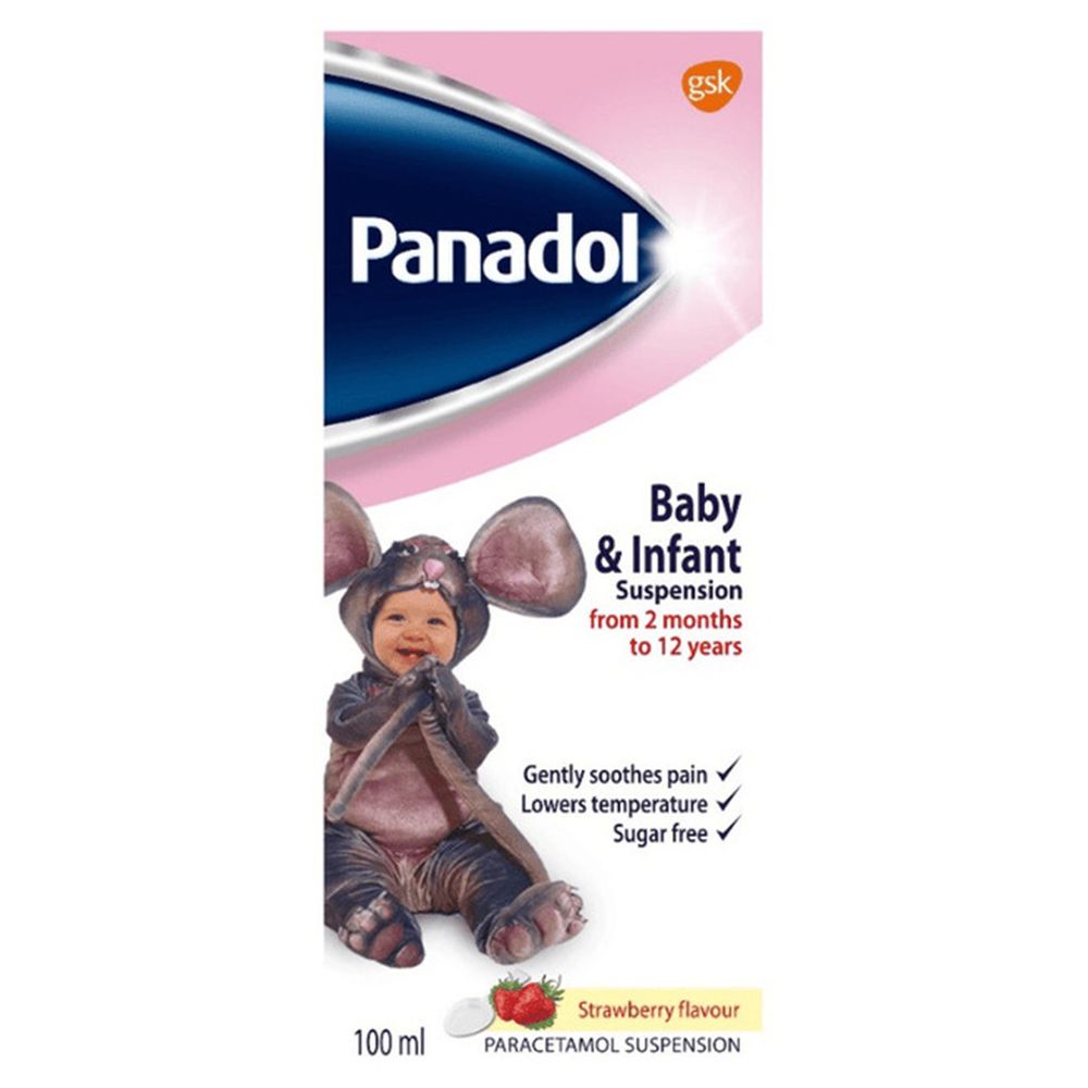 Panadol - Baby Paracetamol Oral Suspension 120 mg - 100 ml