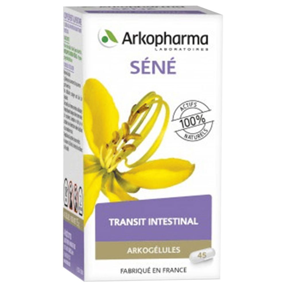 Arkopharma Arkocaps Senna Lactative Capsules - 45 Pcs