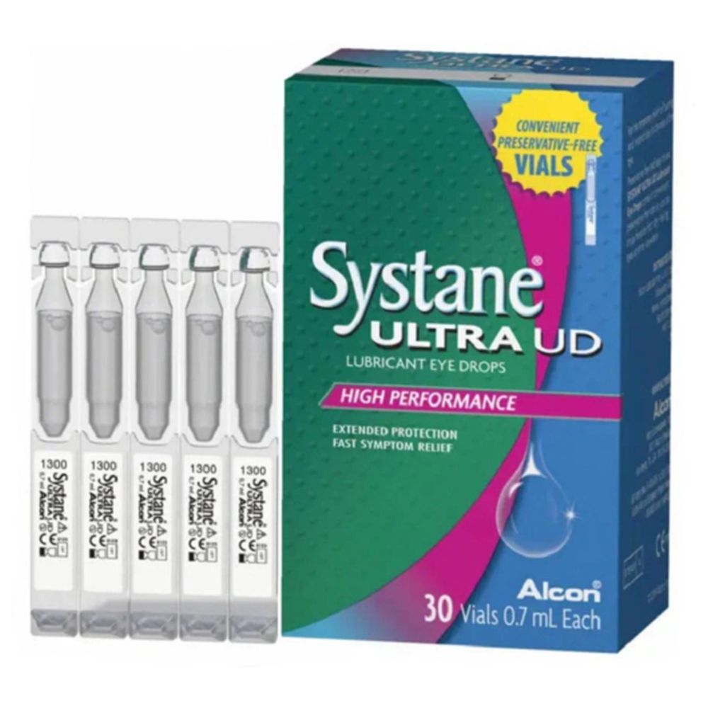 Systane Ultra - Lubricant Eye Drop Vials - 30 Pcs - 0.7 ml