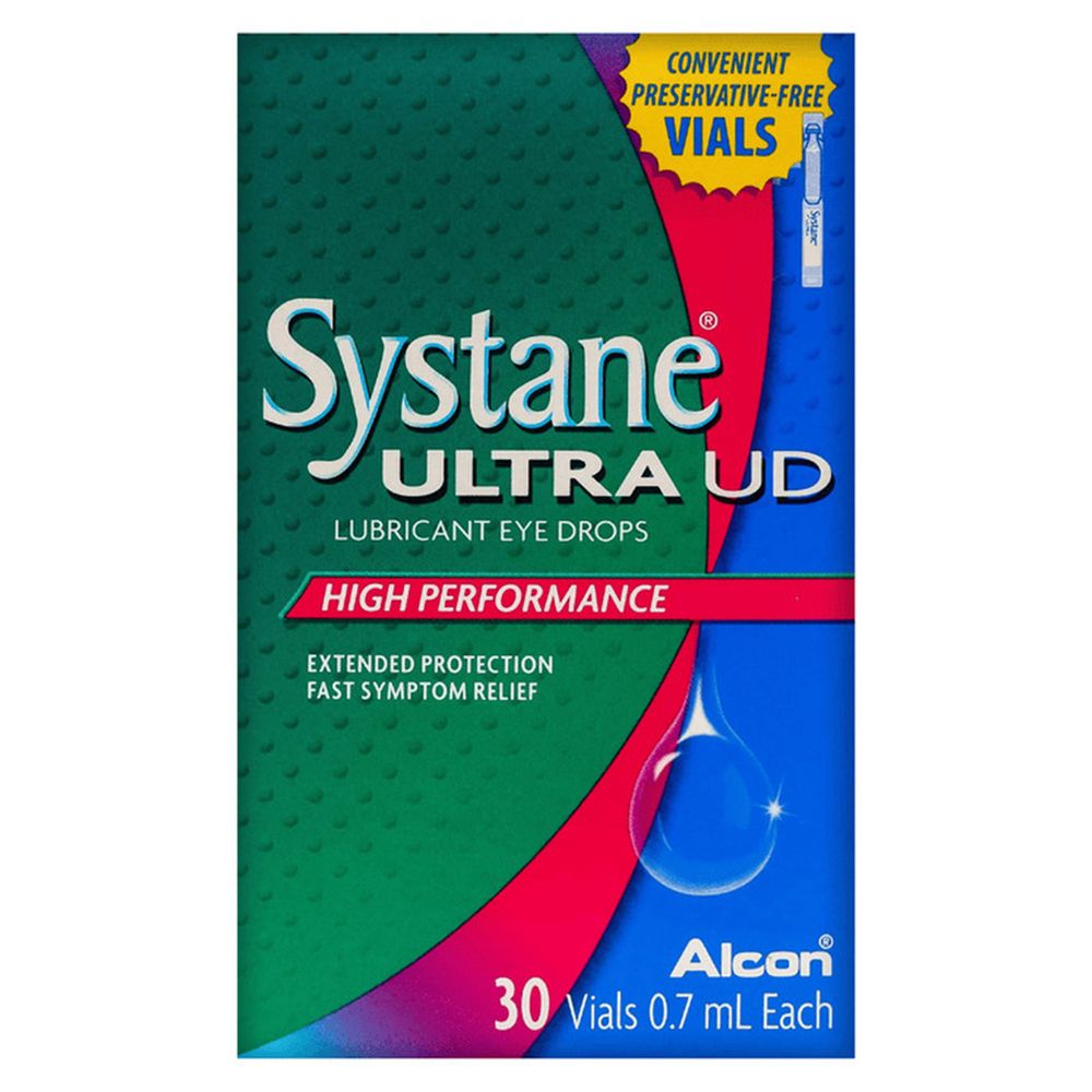 Systane Ultra - Lubricant Eye Drop Vials - 30 Pcs - 0.7 ml